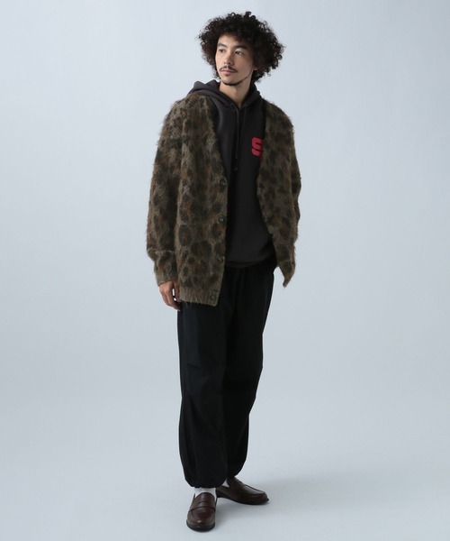 BAYFLOW（ベイフロー）の「WOOL MIXニットカーディガン（カーディガン/ボレロ・メンズ・ブルーグリーン/グレー系/イエロー系/ブラウン系/ブラック/ブルー系・MEDIUM/LARGE）」の8枚目の写真