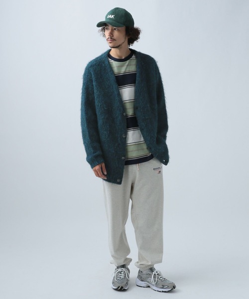 BAYFLOW（ベイフロー）の「WOOL MIXニットカーディガン（カーディガン/ボレロ・メンズ・ブルーグリーン/グレー系/イエロー系/ブラウン系/ブラック/ブルー系・MEDIUM/LARGE）」の12枚目の写真