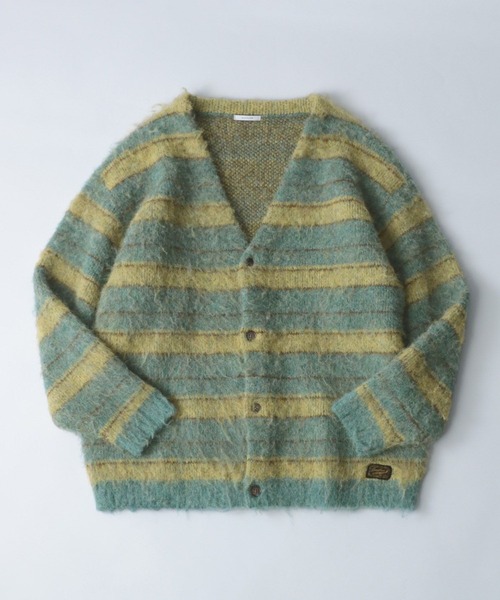 BAYFLOW（ベイフロー）の「WOOL MIXニットカーディガン（カーディガン/ボレロ・メンズ・ブルーグリーン/グレー系/イエロー系/ブラウン系/ブラック/ブルー系・MEDIUM/LARGE）」の20枚目の写真