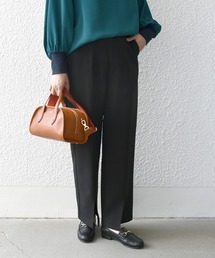 【ZOZO限定】SHIPS.me:センター スリット パンツ
