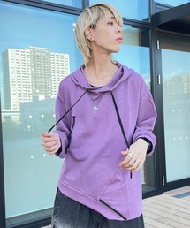 rovtski | 裾アシメデザインパーカー(パーカー)