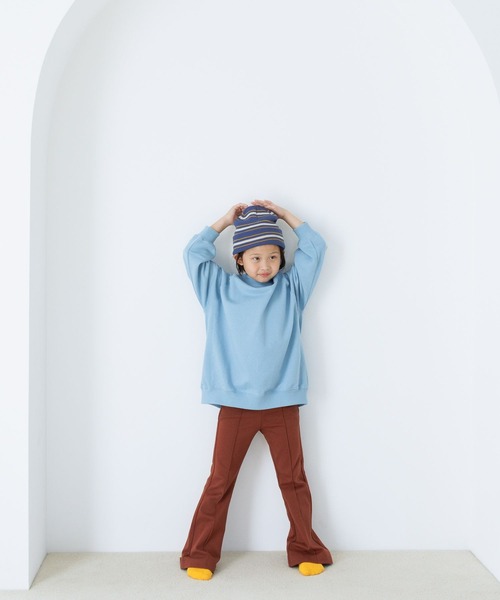 LOWRYS FARM(ローリーズファーム)の「ポンチフレアパンツ 983903(スウェットパンツ・キッズ・ブラック/ブラウン・140cm/150cm/120cm/130cm/110cm)」の17枚目の写真