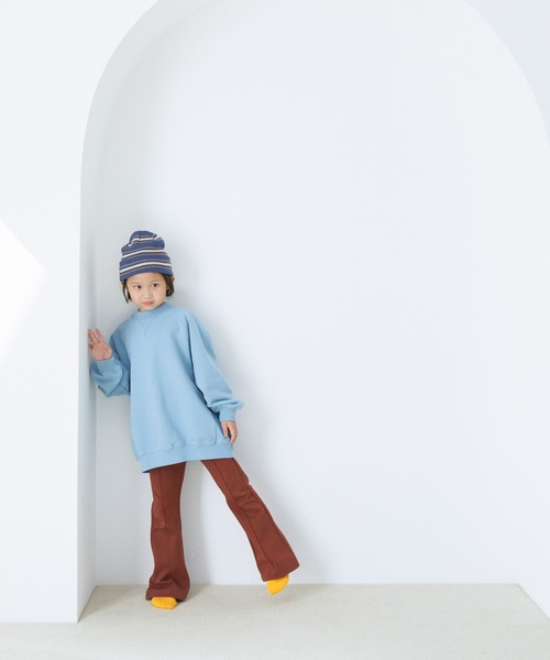 LOWRYS FARM(ローリーズファーム)の「ポンチフレアパンツ 983903(スウェットパンツ・キッズ・ブラック/ブラウン・140cm/150cm/120cm/130cm/110cm)」の16枚目の写真