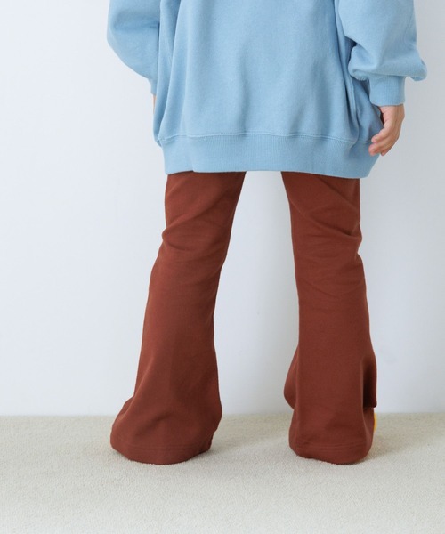 LOWRYS FARM(ローリーズファーム)の「ポンチフレアパンツ 983903(スウェットパンツ・キッズ・ブラック/ブラウン・140cm/150cm/120cm/130cm/110cm)」の10枚目の写真