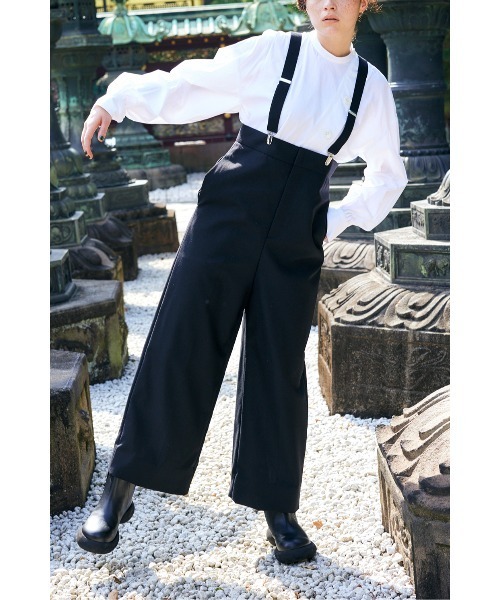 ENFOLD（エンフォルド）の「High Twist Weave サスペンダー