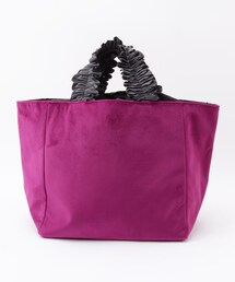 Cachellier フリルハンドルトートバッグ