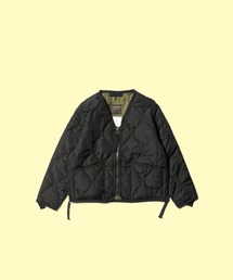 C.E.L.STORE（セルストア）の「TAION / タイオン "KIDS" MILITARY ZIP VNECK DOWN JACKET (TAION-K101ZML-1) キッズ ミリタリー Vネックジップ ダウンジャケット（ダウンジャケット/コート）」