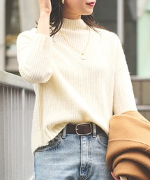 RIVE DROITE | YAK混バックシームハイネックニット(ニット/セーター)