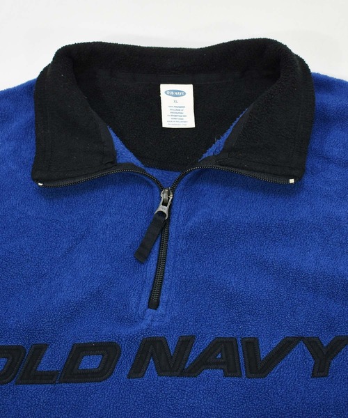 OLD NAVY(オールドネイビー)の「【ヴィンテージ古着】90~00's OLD NAVY / オールドネイビー ハーフジップ フリースプルオーバー(その他トップス・メンズ・ブルー・X-LARGE)」の6枚目の写真