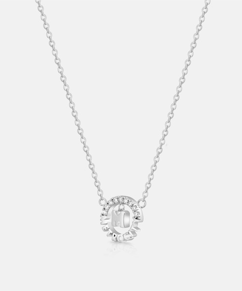 METROCITY(メトロシティ)の「Mベーシック スターリング シルバー ホワイト ネックレス(ネックレス・レディース・ホワイト・ONE SIZE)」の2枚目の写真