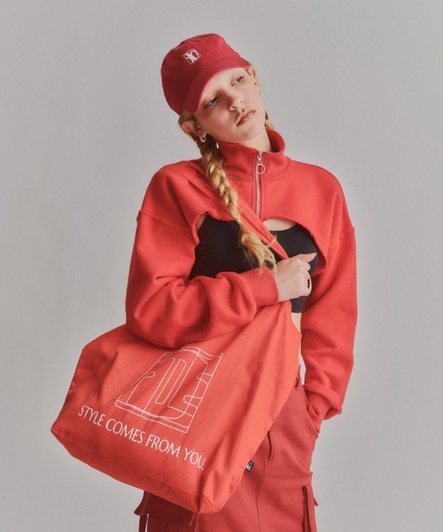 led.tokyo(レッドトウキョウ)の「【led.tokyo】ORIGINAL BIG TOTE BAG(ショルダーバッグ・レディース・レッド/グレー/イエロー/グリーン・FREE)」の19枚目の写真