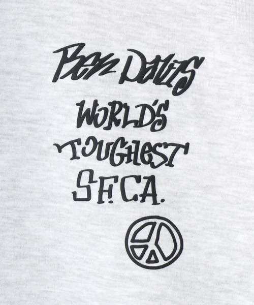 BEN DAVIS（ベンデイビス）の「BEN DAVIS/ベンデイビス GRATEFUL HOODIE/オーバーサイズ 裏起毛 バックプリント ロゴ ワンポイント スウェット パーカー（パーカー・メンズ・オートミール/グリーン/ブラック・M/L/XL）」の18枚目の写真