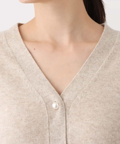 MK MICHEL KLEIN(エムケーミッシェルクラン)の「airwoolニットカーディガン(カーディガン/ボレロ・レディース・ピンク/ネイビー/ベージュ・38)」の20枚目の写真