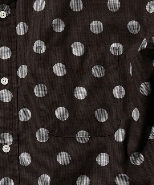 【セール】オーバー プリント ボタンダウンシャツ クラシック フィット（シャツ/ブラウス）｜BEAMS PLUS（ビームスプラス）