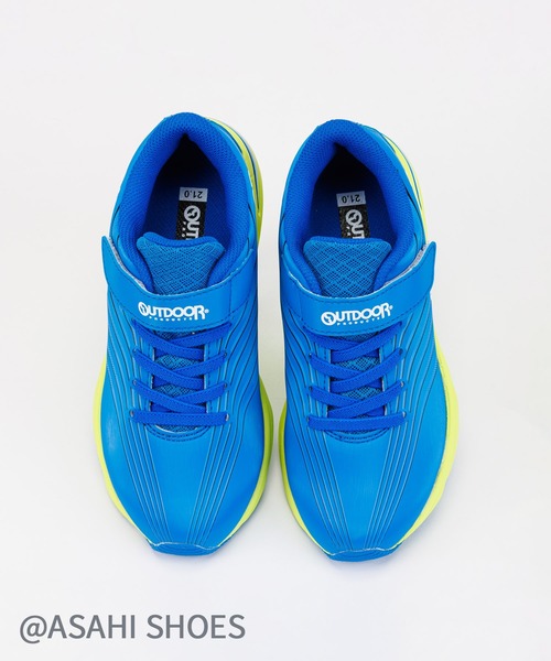 OUTDOOR PRODUCTS APPAREL（アウトドアプロダクツアパレル）の「OUTDOOR PRODUCTS / アウトドアプロダクツ スニーカー(ODP J200)（スニーカー・キッズ・ブルー/ホワイト/ブラック/レッド/ホワイト×ホワイト・23.0cm/19.0cm/24.5cm/22.0cm/21.0cm/24.0cm/21.5cm/22.5cm/25.0cm/20.0cm/23.5cm）」の7枚目の写真