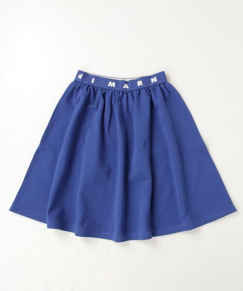 MARNI（マルニ）Kids & Junior ブランドロゴフラワーフレアスカート