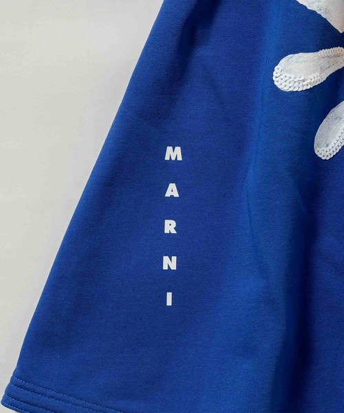 MARNI(マルニ)の「MARNI(マルニ)Kids & Junior ブランドロゴフラワーフレアスカート(スカート・キッズ・ブルー・14Y/12Y)」の5枚目の写真