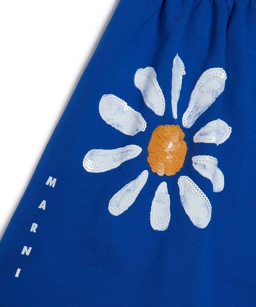 MARNI(マルニ)の「MARNI(マルニ)Kids & Junior ブランドロゴフラワーフレアスカート(スカート・キッズ・ブルー・14Y/12Y)」の11枚目の写真