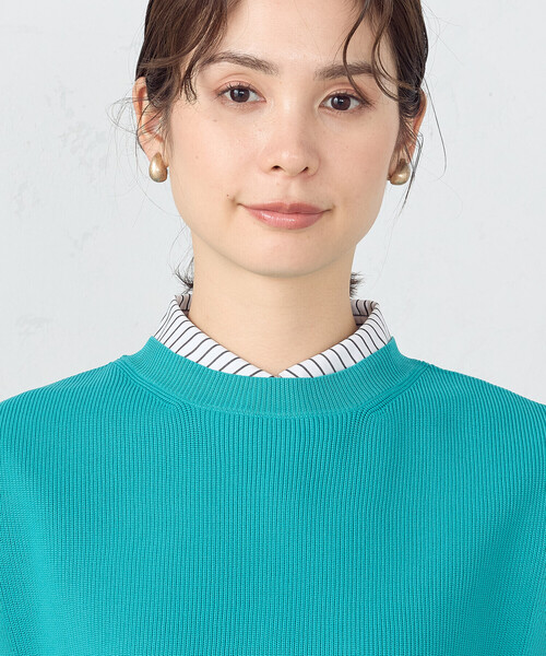 COMME CA ISM(コムサイズム)の「サイドリボンニットベスト(ベスト・レディース・チャコール/ブラック/ホワイト/エメラルド・FREE)」の18枚目の写真