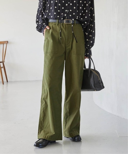 JOURNAL STANDARD relume（ジャーナルスタンダード　レリューム）の「《追加》ワイドベイカーパンツ（カーゴパンツ・レディース・ネイビー/カーキ・34/36/38）」の14枚目の写真