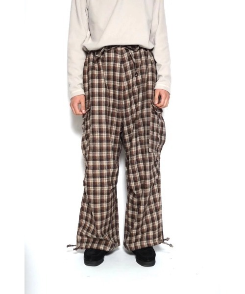 Badhiya(バディ―ヤ)の「BDU PANTS - wool(カーゴパンツ・メンズ・ベージュ・FREE)」の3枚目の写真