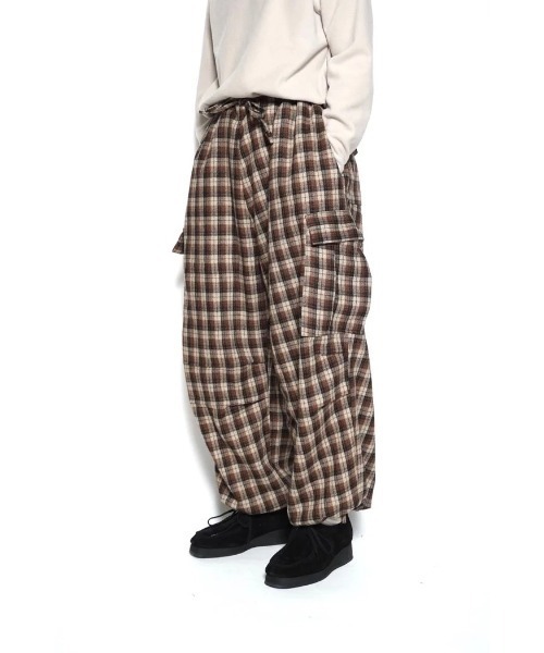 Badhiya(バディ―ヤ)の「BDU PANTS - wool(カーゴパンツ・メンズ・ベージュ・FREE)」の5枚目の写真