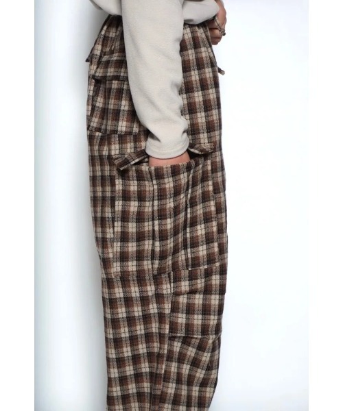 Badhiya(バディ―ヤ)の「BDU PANTS - wool(カーゴパンツ・メンズ・ベージュ・FREE)」の8枚目の写真