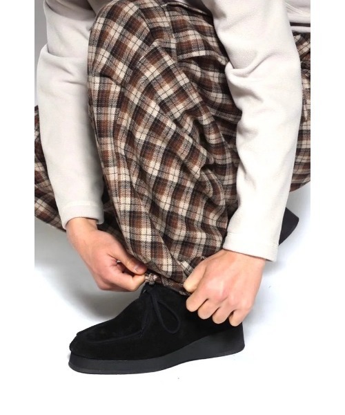 Badhiya(バディ―ヤ)の「BDU PANTS - wool(カーゴパンツ・メンズ・ベージュ・FREE)」の12枚目の写真