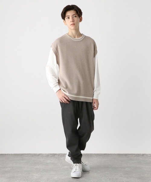 GLOBAL WORK(グローバルワーク)の「スゴラクカットデニムリブパンツ/976023(デニムパンツ・キッズ・ブラック/ライトブルー/ネイビー/ブルー・120cm/160cm/170cm/130cm/150cm/140cm)」の10枚目の写真