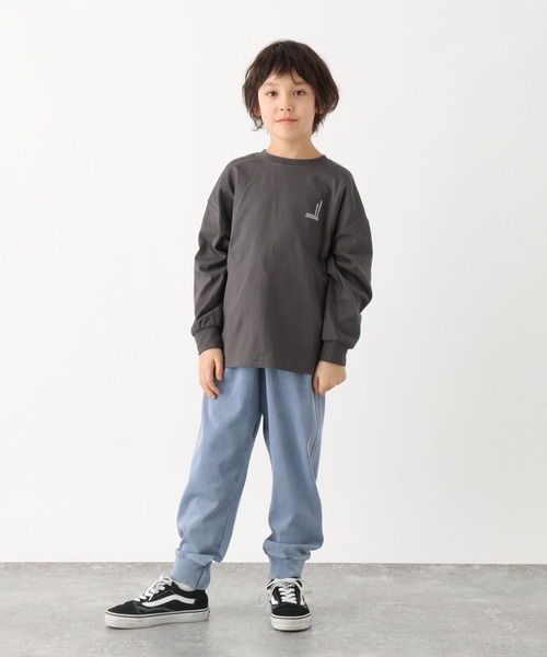 GLOBAL WORK(グローバルワーク)の「スゴラクカットデニムリブパンツ/976023(デニムパンツ・キッズ・ブラック/ライトブルー/ネイビー/ブルー・120cm/160cm/170cm/130cm/150cm/140cm)」の20枚目の写真