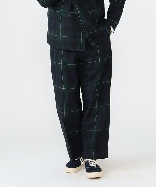 パンツ beams plus IVY Trousers Wide TW Plaid BEAMS PLUS（ビームスプラス）の「BEAMS PLUS / IVY Trousers