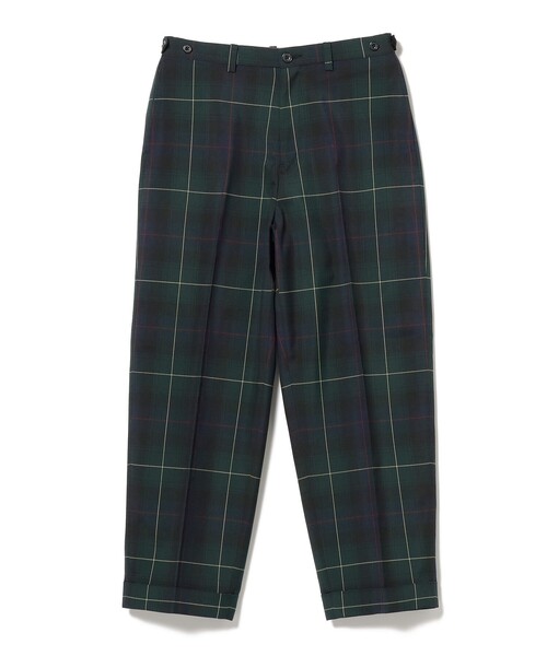 BEAMS PLUS(ビームスプラス)の「BEAMS PLUS / IVY Trousers Wide TW Plaid(その他パンツ・メンズ・グリーン・M/L/S/XL)」の15枚目の写真