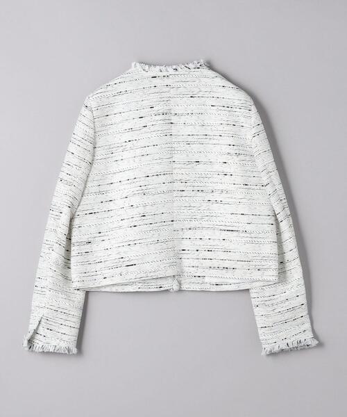 UNITED ARROWS（ユナイテッドアローズ）の「ファンシーツイード ノーカラー ジャケット（その他アウター・レディース・その他1・34/36/40/38）」の8枚目の写真