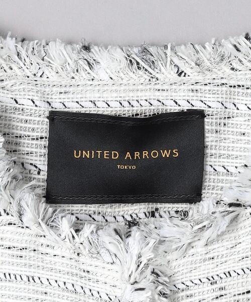 UNITED ARROWS（ユナイテッドアローズ）の「ファンシーツイード ノーカラー ジャケット（その他アウター・レディース・その他1・34/36/40/38）」の15枚目の写真