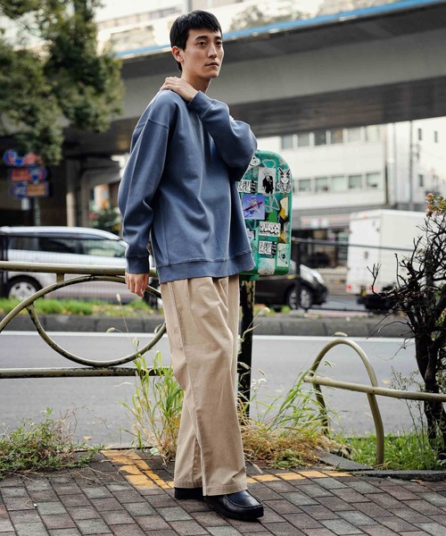 niko and...（ニコアンド）の「ビンテージウォッシュチノパンツ（チノパンツ・メンズ・カーキ/ブラック/ベージュ・MEDIUM/LARGE）」の10枚目の写真