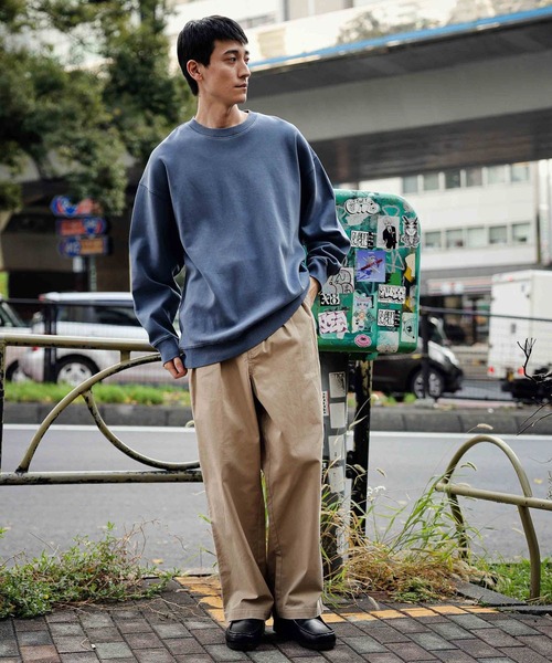 niko and...（ニコアンド）の「ビンテージウォッシュチノパンツ（チノパンツ・メンズ・カーキ/ブラック/ベージュ・MEDIUM/LARGE）」の21枚目の写真