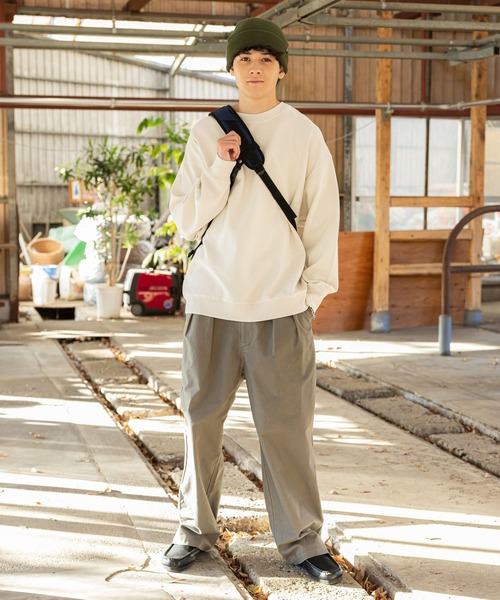 niko and...（ニコアンド）の「ビンテージウォッシュチノパンツ（チノパンツ・メンズ・カーキ/ブラック/ベージュ・MEDIUM/LARGE）」の14枚目の写真