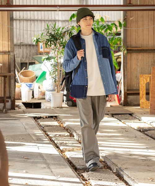 niko and...（ニコアンド）の「ビンテージウォッシュチノパンツ（チノパンツ・メンズ・カーキ/ブラック/ベージュ・MEDIUM/LARGE）」の18枚目の写真