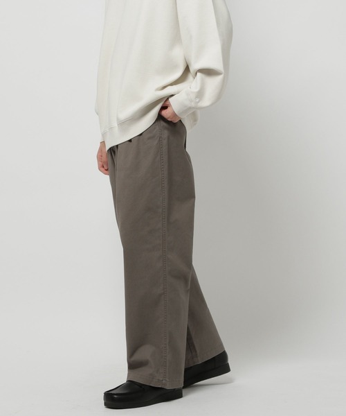 niko and...（ニコアンド）の「ビンテージウォッシュチノパンツ（チノパンツ・メンズ・カーキ/ブラック/ベージュ・MEDIUM/LARGE）」の8枚目の写真