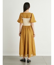 LILY BROWN（リリーブラウン）の「ニットビスチェドッキングワンピース