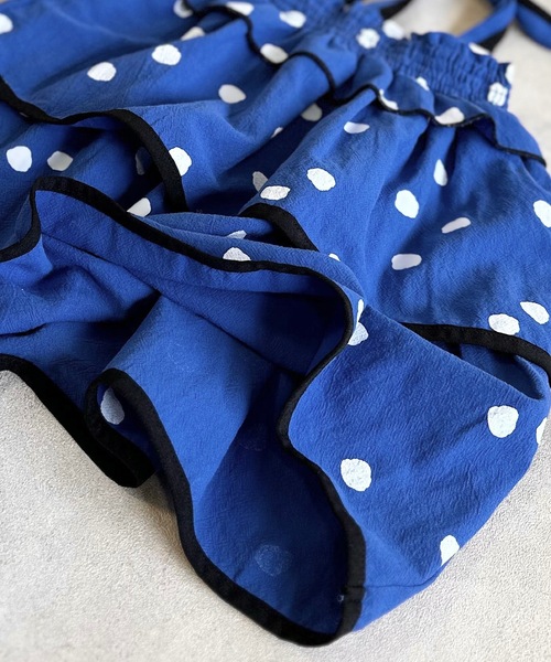 HOGAN RANCH WEAR（ホーガンランチウエア）の「2WAYティアードスカート（kids/XS～L）（スカート・キッズ・イエロー/ブルー・L/M/S/XS）」の8枚目の写真