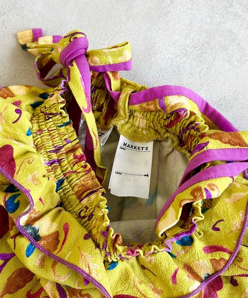 HOGAN RANCH WEAR（ホーガンランチウエア）の「2WAYティアードスカート（kids/XS～L）（スカート・キッズ・イエロー/ブルー・L/M/S/XS）」の5枚目の写真