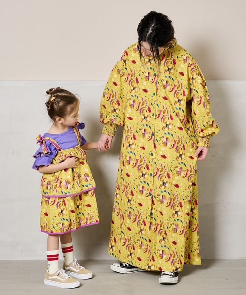 HOGAN RANCH WEAR（ホーガンランチウエア）の「2WAYティアードスカート（kids/XS～L）（スカート・キッズ・イエロー/ブルー・L/M/S/XS）」の13枚目の写真