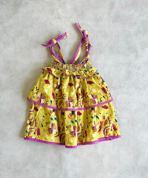 HOGAN RANCH WEAR（ホーガンランチウエア）の「2WAYティアードスカート（kids/XS～L）（スカート・キッズ・イエロー/ブルー・L/M/S/XS）」の15枚目の写真