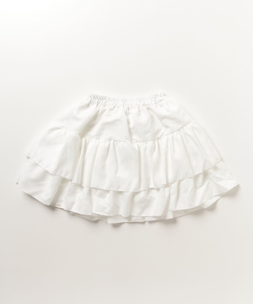 SHEPP（シープ）の「ティアード ミニ フレアスカート（スカート・レディース・ホワイト/ブラック・S/L/M）」の8枚目の写真