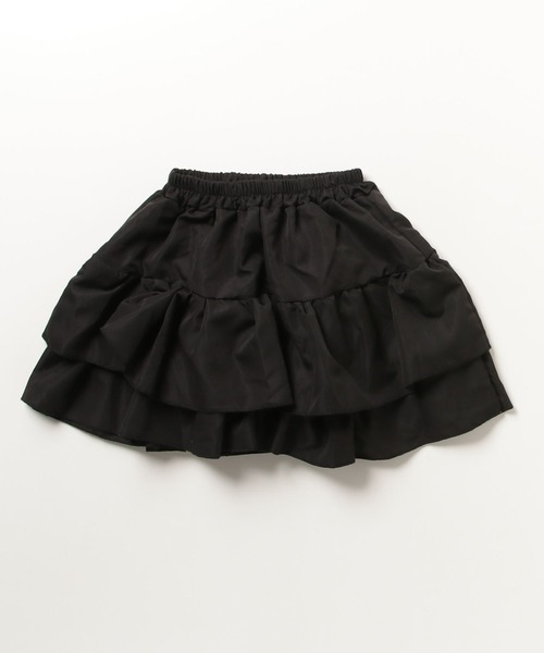 SHEPP（シープ）の「ティアード ミニ フレアスカート（スカート・レディース・ホワイト/ブラック・S/L/M）」の9枚目の写真