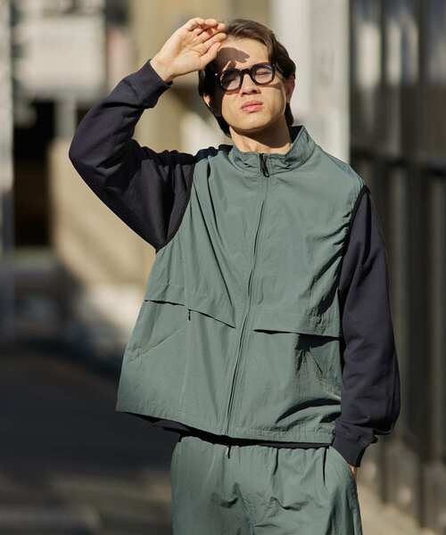 UR 『URTECH』ナイロンセットアップ　ジャケットL　ベストM　パンツM 3675257_base.jpg