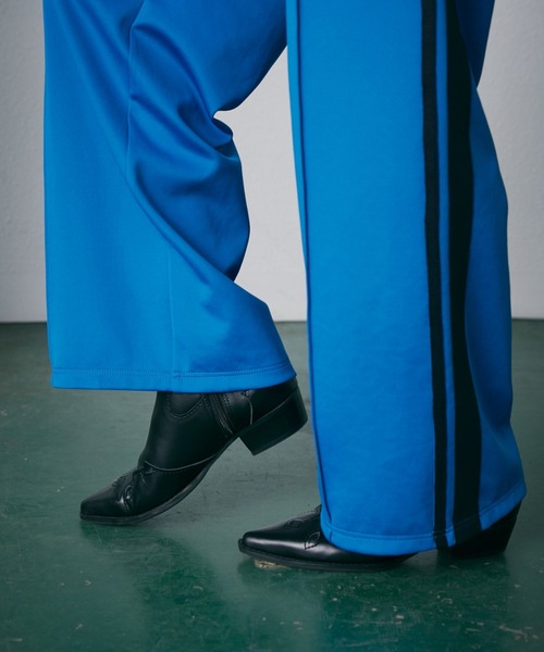 ROSE BUD（ローズバッド）の「サイドラインパンツ（その他パンツ・レディース・ブラウン/ブルー/ネイビー/パープル/レッド/ボルドー・FREE）」の16枚目の写真