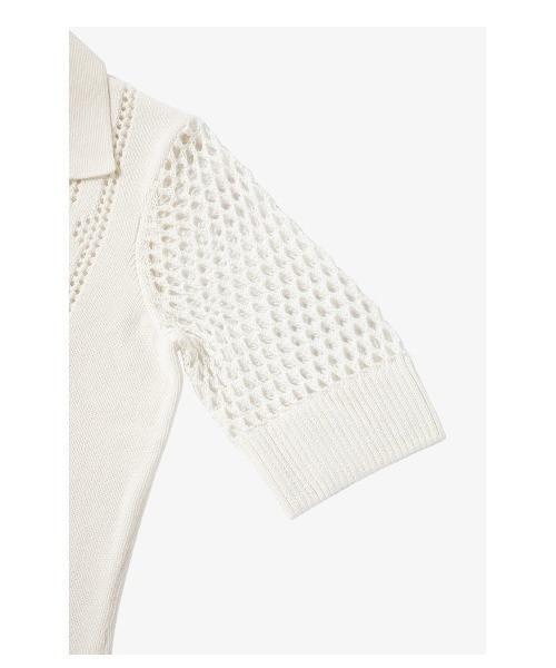 FRED PERRY（フレッドペリー）の「Open-Knit Button-Through