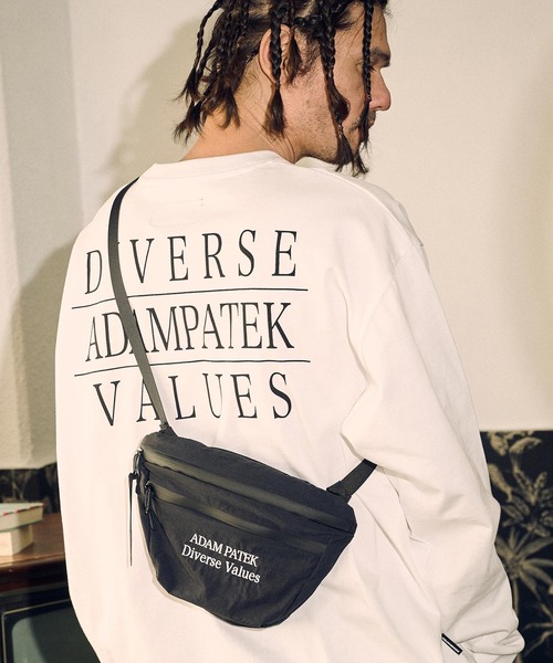 ADAM PATEK（アダムパテック）の「ADAMPATEK/nylon mini shoulder bag/ナイロンミニショルダーバッグ(AP2419010)（ショルダーバッグ・レディース・カーキ/ブラック・FREE）」の7枚目の写真